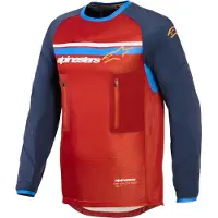 Alpinestars Maglia Maxdura Dual Rust Brown Mood Indigo, Taglia: XXL