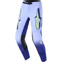 Alpinestars Pantaloni Supertech Scenz 2026 Purple Yellow Fluo, Taglia: 38