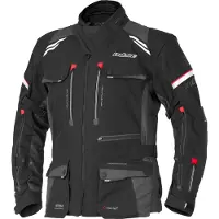 Büse Highland III Giacca in tessuto da uomo nero, taglia 7XL