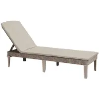 Keter Lettino Jaipur con cuscino