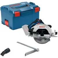 Bosch Sega circolare a batteria Professional GKS 18V-68-2, 18V, lama da 190 mm, con guida parallela e lama per legno