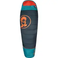 TROLLKIDS Kid's Fjell Dreamer Extendable Sacco a pelo bambini Bambini (160-190 x 68 x 50 cm - Body Length: 130-170 cm, blu)