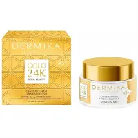 Dermika Crema viso "Elisir della giovinezza", 45+ Gold 24K crema viso 45+ 50 ml
