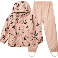 Liewood Kid's Pedia Rainwear Set Set antipioggia Bambini (128, fuchsia)