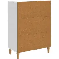 vidaXL Credenza bianca 66 x 34,5 x 90 cm in materiale composito