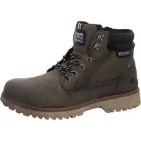 Dockers by Gerli Boots stringati oliva / nero sfumato