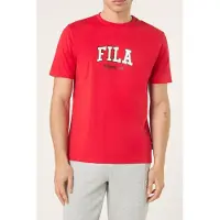 FILA Rifredi Regular Graphic T-shirt True Red Taglia: M | Magliette basic Outlet | Uomo | Rosso