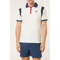 FILA Casoli Regular Blocked Polo Shirt Egret-black Iris Taglia: L | Polo Outlet | Uomo | Viola
