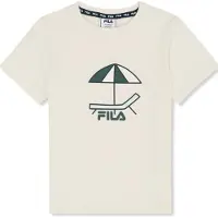 FILA Crespina Regular Graphic T-shirt Egret Taglia: 98/104 | T-shirt Outlet | Unisex