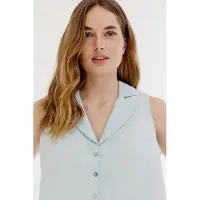 Josephine & Co Bliss Gilet Light Indigo Taglia: 40 | Gilet Outlet | Donna | Blu