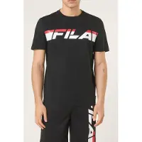 FILA Valiversi Regular Graphic T-shirt Black Taglia: XS | T-shirt stampate Outlet | Uomo | Nero