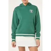 FILA Marlia Relaxed Graphic Hoodie Posy Green Taglia: M | Felpe con cappuccio Outlet | Donna | Verde