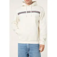 FILA Diecimo Regular Heritage Tape Hoodie Egret Taglia: S | Felpe con cappuccio Outlet | Uomo