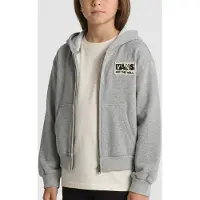 Vans Girls Van-archy Label Zip Cement Heather Taglia: S | Abbigliamento Sportivo Outlet | Unisex