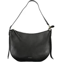 Coccinelle C-Easy Borsa a spalla Vera Pelle 34 cm nero