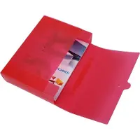 Eichner Cassetta di raccolta "L" con chiusura a innesto e maniglia sulla parte superiore, 225x320x65 mm, rosso