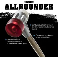 HALDER Schonhammer Baseplex 30 mm CA | 4030618304074