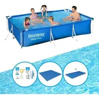 OEM Piscina in acciaio, dimensioni 300x201x66 cm