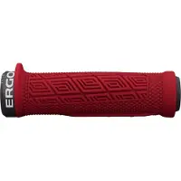 Ergon GDH Fat Manubrio per bici (One Size, rosso)