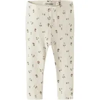 Lil´ Atelier Leggings 'NBFGago' crema / oliva / rosa / rosso carminio