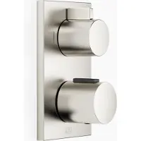 Dornbracht Thermostat encastré avec réglage de débit à deux voies, kit de montage final, 36426670-06, 36426670-06