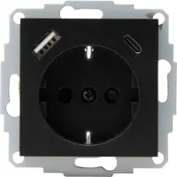 Enzo Ruota fissa 125 mm N110.B90 Piastra, fusione poliuretanica, KL N110.B90.129