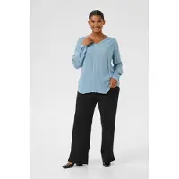 KAFFE CURVE Camicia da donna 'KCAmi' blu chiaro
