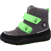 Affenzahn Kid's Mid Boot Chamude Comfy Scarpe invernali Bambini (22, nero)
