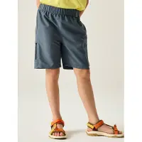 Regatta Kid's Sorcer Shorts III Pantaloncini Bambini (7-8 Years, blu)