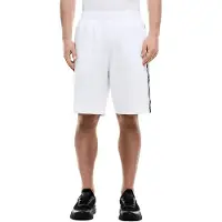 Emporio Armani per uomo. 7M001481_AF12660 Bermuda Logo Series in interlock bianco (XL), Casual, Sportivo, Cotone