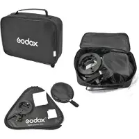 Godox staffa S Bowens + Softbox 60x60cm + Griglia