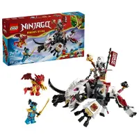 LEGO Zilvar e Grimtak la Bestia Drago