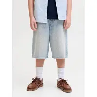 Jack & Jones Bermuda In Jeans Extra Baggy Fit Boys