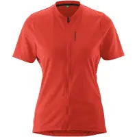Gonso Women's Sitivo Jersey Green Maglietta da ciclismo Donna (40, rosso)