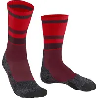 Falke Women's TK2 Explore Compression Calze da trekking Donna (35/36, rosso)