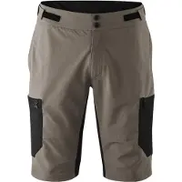 Gonso Adventure Shorts Cargo Pantaloni da ciclismo Uomo (S, grigio/marrone)