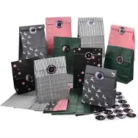 Sonstiges Calendario dell'Avvento da riempire per bambini ragazze donne in grigio rosa nero