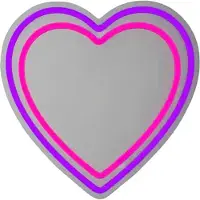 Lumineo Luce Decorativa Heart 33 X 32 X 2 Cm
