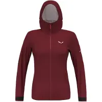Salewa Women's Puez Aqua 4 PowerTex 2.5L Jacket Giacca antipioggia Donna (40, rosso)