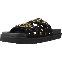Carmela per donna. 16240102-NEGRO Sandali in pelle 162401 neri (40), Nero, 1 a 3 cm, Nessuno, Casual