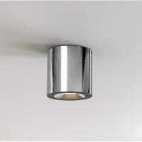 Astro Kos - Faretto da incasso a luce tonda cromo lucido IP65, GU10