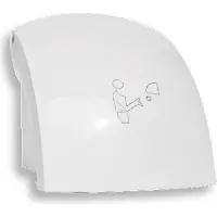Novaservis Programma igienico - Asciugamani elettrico con sensore, bianco 69091,1