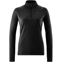 Gonso Women's Essential Jersey L/S Maglietta da ciclismo Donna (44, nero)