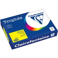 Clairefontaine Carta Colorata Sunny giallo A4 210 g/m² (250 fogli)