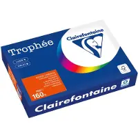 Clairefontaine Carta Colorata Cardinal rosso A4 160 g/m² (250 fogli)
