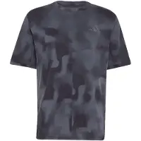Adidas MT AOP Tee Maglia funzionale Uomo (L, blu/grigio)