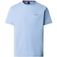 Hackett London per uomo. HM5000130 Maglietta blu della Hs Club House (XL), Casual, Cotone, Manica corta