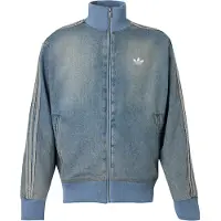 Adidas Originals Giacca di mezza stagione 'Firebird Adicolor' blu denim