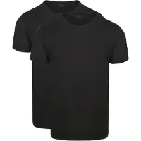 Levi's evi's Soid Crew T-Shirt Back Nero tagia