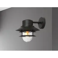 Franssen Applique da esterno nera E27 60W Copenhagen Elstead